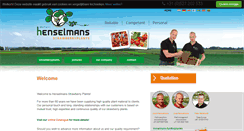 Desktop Screenshot of firmahenselmans.nl