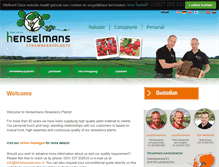 Tablet Screenshot of firmahenselmans.nl